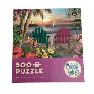 Cobble Hill "Island Paradise" 500 Piece Jigsaw Puzzle